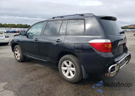2010 Toyota Highlander Se from USA, damaged, VIN 5TDJK3EH2AS024913